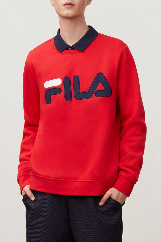 Fila Genser Herre Rød Regola 081294-REJ